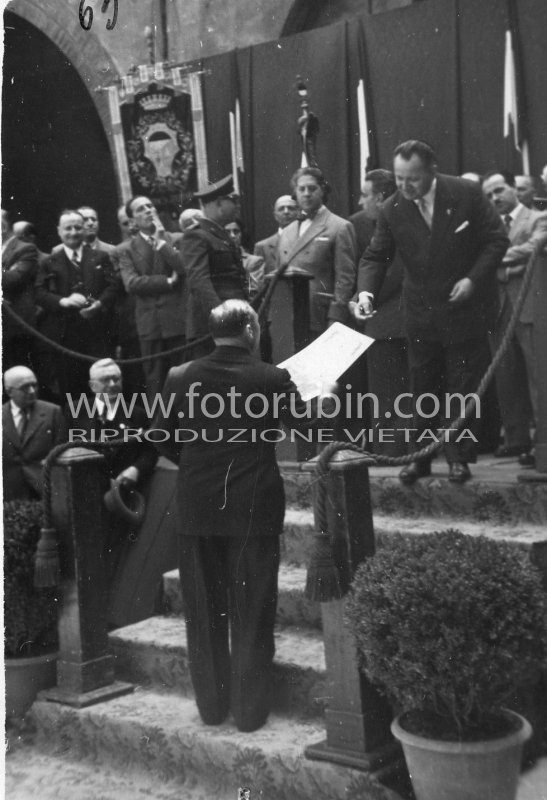 MEDAGLIA D'ARGENTO 1949
FOTO STORICHE VIGILI DEL FUOCO