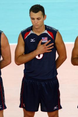 PAUL LOTMAN<br/>USA - Francia<br/>Volley 2010<br/>Campionati mondiali pallavolo maschile 2010<br/>Roma 04-10-2010<br/>FOTO FILIPPO RUBIN