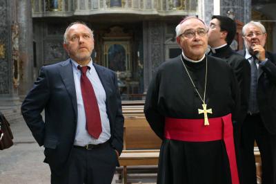 VISITA MINISTRO BRAY CHIESA DI SAN PAOLO