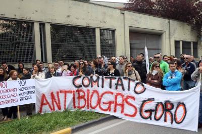 PROTESTA COMITATO ANTI BIOGAS GORO