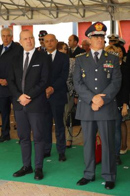 SAVERIO CAPOLUPO GENERALE DI CORPO D'ARMATA GUARDIA DI FINANZA CON STEFANO BONACCINI
