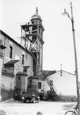 CHIESE BOMBARDATE 28-01-1944 CHIESA SCONOSCIUTA<br />
FOTO STORICHE VIGILI DEL FUOCO