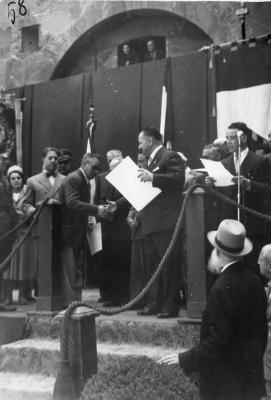 MEDAGLIA D'ARGENTO 1949<br />
FOTO STORICHE VIGILI DEL FUOCO