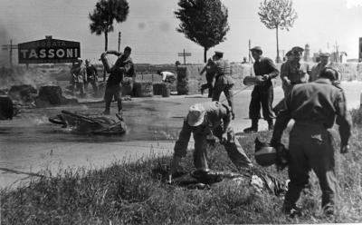 INCIDENTE IN MOTO 06-05-1951<br />
FOTO STORICHE VIGILI DEL FUOCO