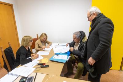 FRANCESCO LEVATO E ITALO CAVIANI PRESENTAZIONE LISTE ELEZIONI REGIONALI EMILIA ROMAGNA 2020 IN TRIBUNALE A FERRARA