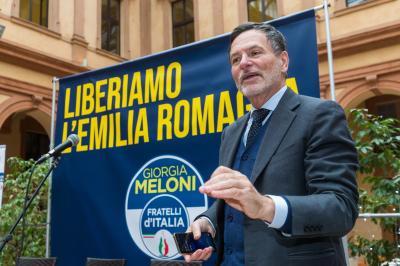 ALBERTO BALBONI<br />
GIORGIA MELONI PRESIDENTE DI FRATELLI D'ITALIA A FERRARA IN VISTA DELLE ELEZIONI REGIONALI 2020