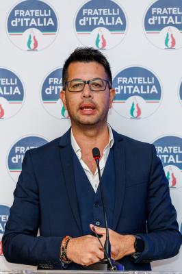 STEFANO CALDERONI<br />CONGRESSO FRATELLI D'ITALIA FERRARA