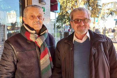 Eros Andreotti, Giovanni Testori<br />INAUGURAZIONE PONTE RANA BONDENO